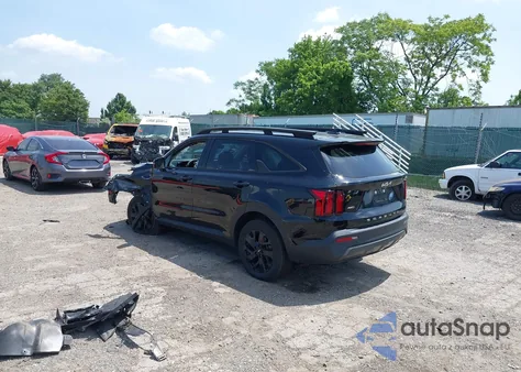 2022 Kia Sorento X-Line S из США, поврежденный, VIN 5XYRLDLC9NG149780